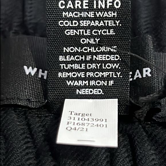 NWT who what wear Anthracite cotton black shorts size 22 W - Picture 6 of 7